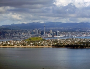 View back to Auckland City